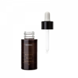 KORRES Black Pine 3D formázó, feszesítő és tápláló aktív olaj / minden bőrtípushoz, 30 ml
