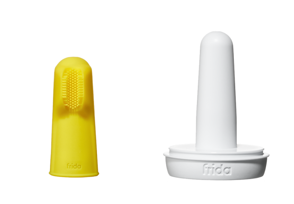 Frida Baby Finger Toothbrush, ínymasszírozó és fogkefe