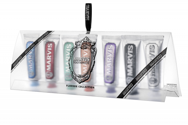 MARVIS ajándék szett 7 féle ízben, 7x25 ml