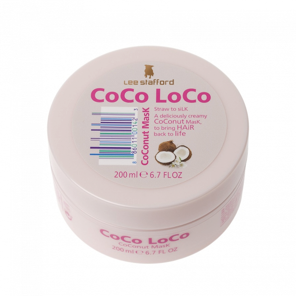 Lee Stafford CoCo LoCo Coconut, tápláló hajápolókrém, 200 ml