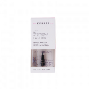 KORRES Nail Therapy – Fast Dry 40 '' Top Coat, 10 ml