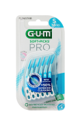 GUM Soft-Picks PRO SMALL masszírozó fogköztisztító kefék, 30 db