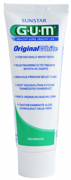 GUM OriginalWhite fehérítő fogkrém, 75 ml