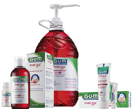 GUM PAROEX szájöblítő (CHX 0,12 % + CPC 0,05 %), 5 l