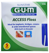 GUM Access Floss, 5 db fogselyem