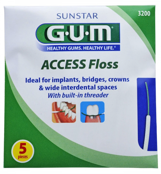 GUM Access Floss, 5 db fogselyem