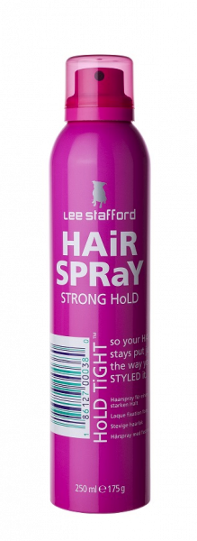 Lee Stafford Hold Tight Hairspray, erősen fixáló hajlakk, 250 ml