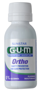 GUM Ortho szájöblítő, utazó kiszerelés, 30 ml