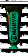 MARVIS fogkrémClassic Strong Mint, fluorid mentes fogkrém, 25 ml - utazási kiszerelés