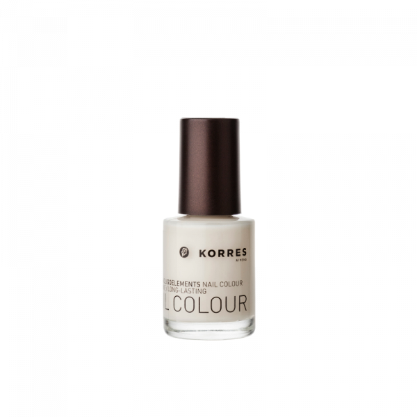 KORRES Nail Colour BABY PINK 05 - gondoskodó körömlakk színárnyalat 05, 10 ml