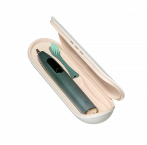 Oclean utazó- és tárolótok elektromos fogkeféhez, rózsaszín-púder/fehér