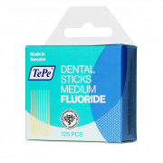 TePe fluoridos fogpiszkáló hársfából médium, 125 db