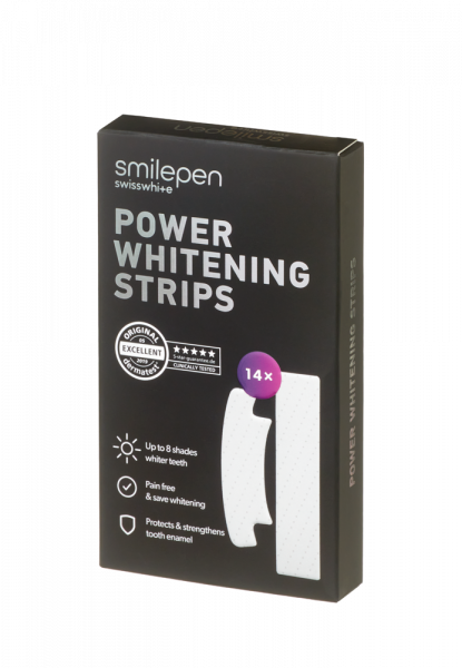 Smilepen Power Whitening Strips, fehérítő csík készlet, 14x2 db.