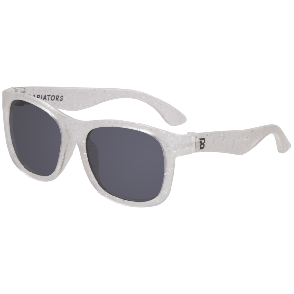 BABIATORS Navigator Silver Shimmer, napszemüvegek ezüst csillogás, 0-2 éves korig