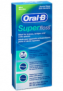 Oral-b Fogselyem Superfloss, 50 db