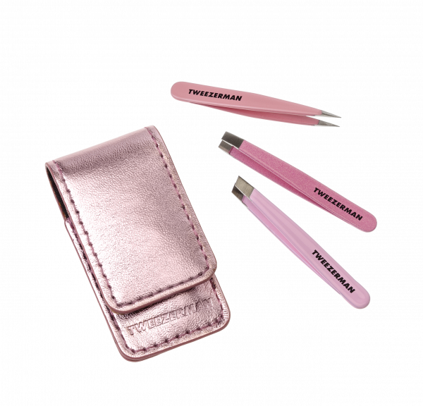 Tweezerman Micro Mini Tweezer Set mini utazási csipesz-szett