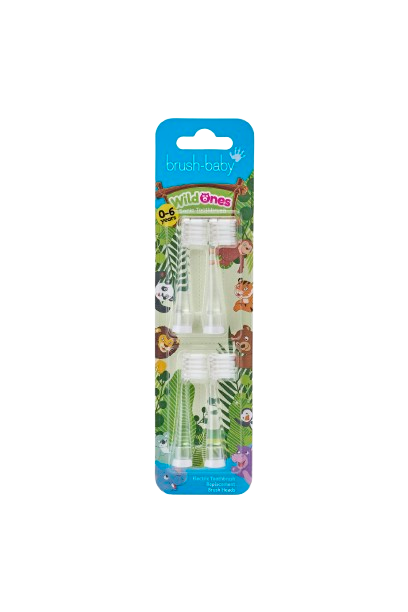 Brush-baby WildOnes pótfej, 0-6 éves korig, 4 db