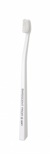 SWISSDENT WHITENING fogkefe Soft, fehér (a táskában)