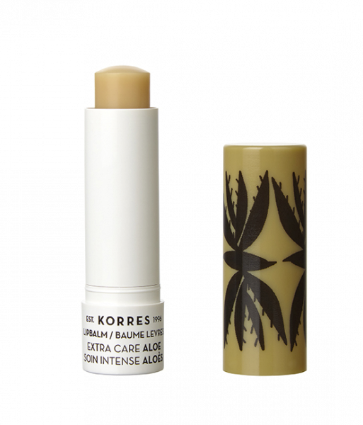 KORRES Aloe Extra Care ajakbalzsam aloe verával 20 SPF, 5 ml