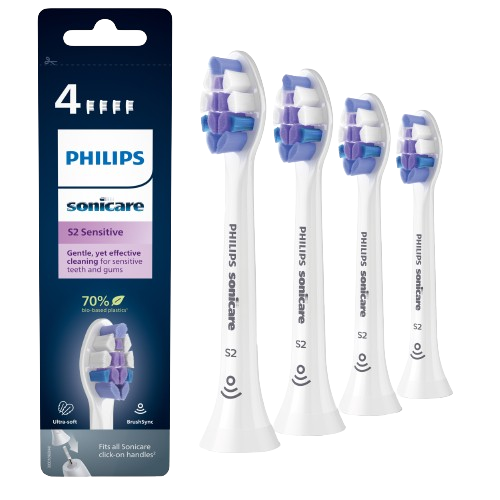 Philips Sonicare Sensitive Standard HX6054/10, 4 db