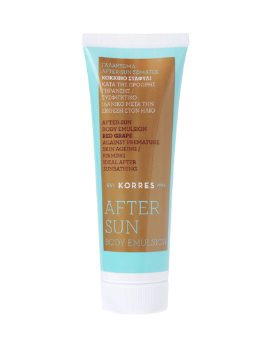 KORRES Red Grape – napozás utáni testápoló emulzió, 125 ml