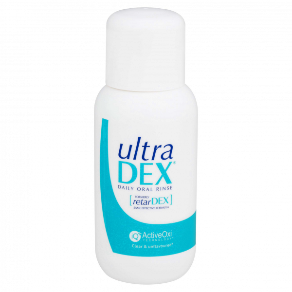 UltraDEX szájöblítő a rossz lehelet ellen fluoridokka, 250 ml