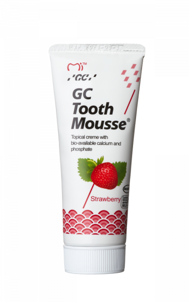 GC Tooth Mousse fogkrém, eper ízű, 40 g
