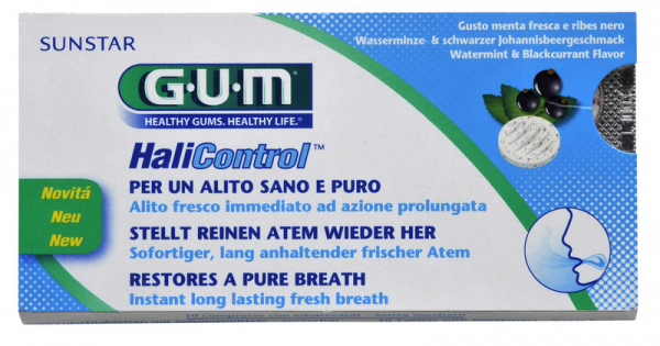 GUM HaliControl pasztillák, 10 db