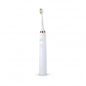 Philips Sonicare DiamondClean Black/RoseGold HX9392/39, szónikus elektromos fogkefe dupla csomag üvegpohár töltővel