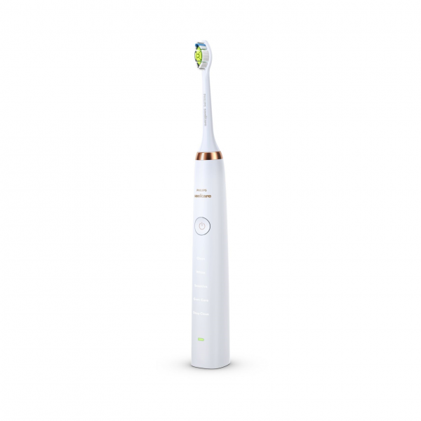 Philips Sonicare DiamondClean Black/RoseGold HX9392/39, szónikus elektromos fogkefe dupla csomag üvegpohár töltővel