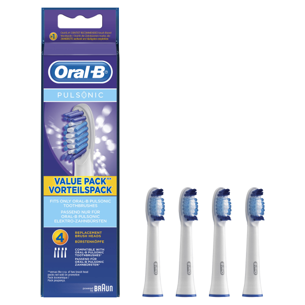 Oral-B Pulsonic pótfejek, 4 db
