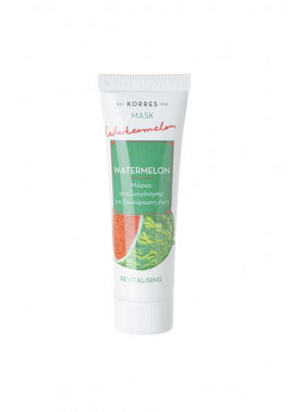 KORRES Beauty shots - MASK WATERMELON - Revitalizáló maszk dinnyével, 18 ml