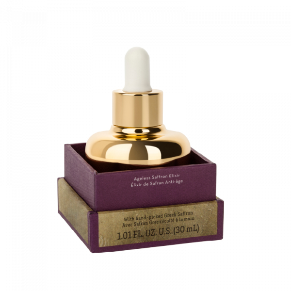 KORRES GOLDEN KROCUS Ageless Saffron Elixir Serum – sáfrány-elixír a bőr öregedése ellen, 30 ml