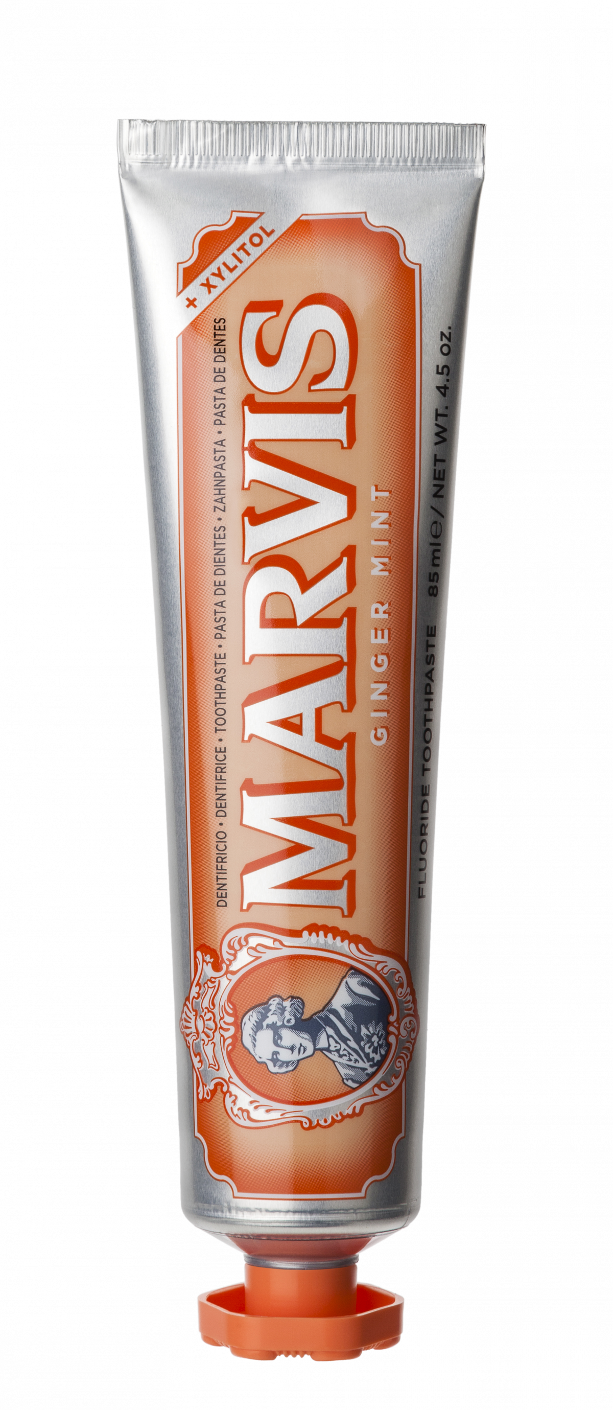 MARVIS Ginger Mint fluoridos fogkrém, gyömbérrel, 85 ml
