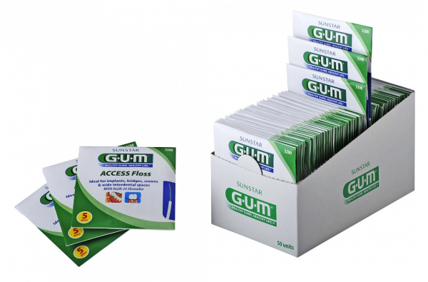 GUM Access Floss, 5 db fogselyem