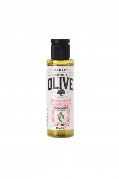 KORRES Tiszta Görög Olíva,Verbena tusfürdő, 40 ml