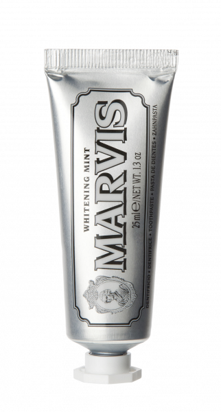 MARVIS Whitening Mint, fehérítő, fluoridos fogkrém, 25 ml