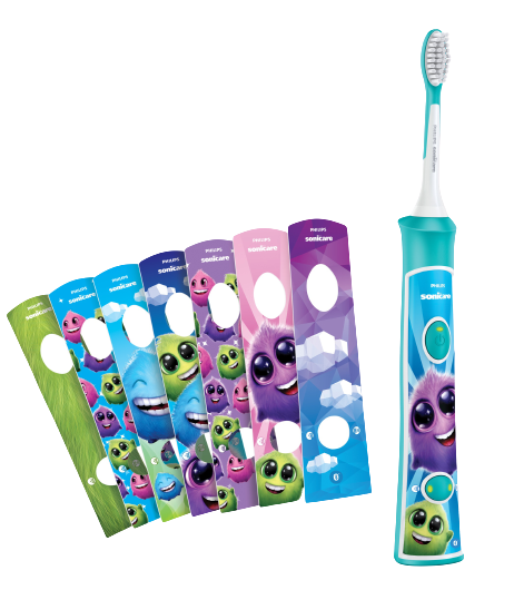 Philips Sonicare For Kids HX6322/04, szónikus fogkefe