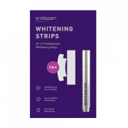 Smilepen Whitening Strips, fogfehérítő szalag és géltoll