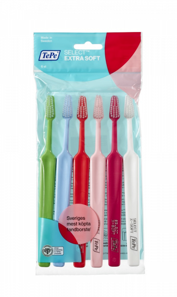 TePe Select x-soft, fogkefe szett, 4 + 2 ingyen