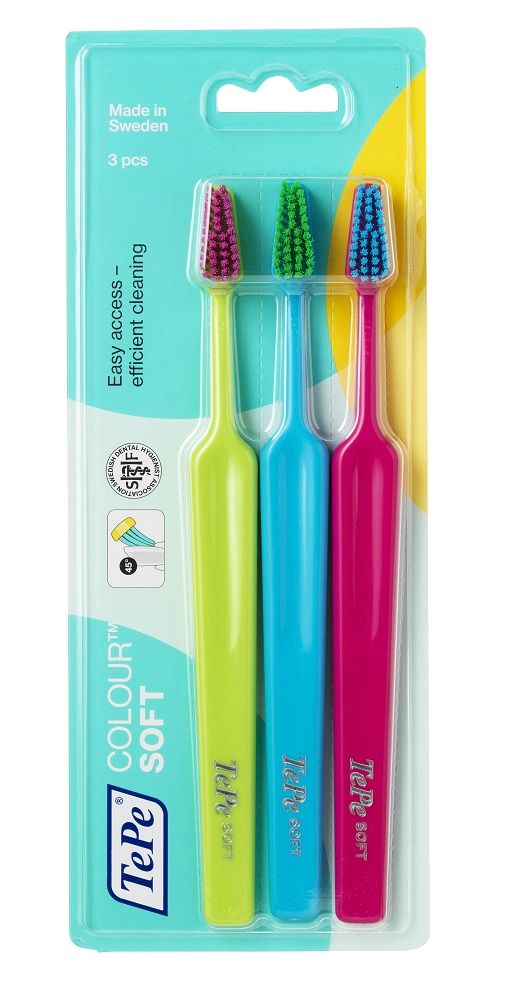 TePe Select Colour soft, fogkefe szett,  2 + 1 ingyen