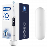 Oral-B iO6 sorozat White Alabaster elektromos fogkefe