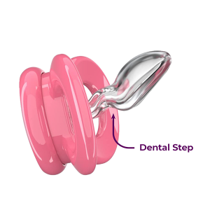 Dentistar Day & Night Soother, nappali és éjszakai cumi, 0-6 hónapos korig, zöld