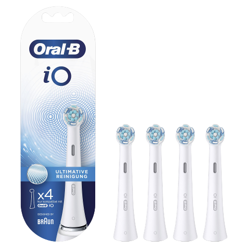 Oral-B iO Ultimate Clean pótfejek, fehér, 4 db
