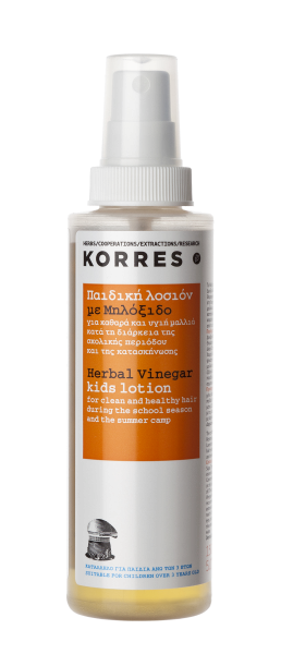 KORRES fejtetű elleni gyermek spray, 150 ml