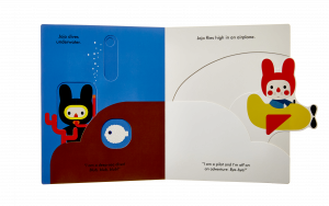 Interaktív könyv - Öltöztesd fel Jojo-t!