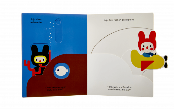 Interaktív könyv - Öltöztesd fel Jojo-t!