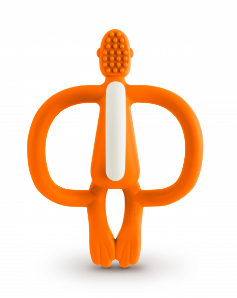 Matchstick Monkey fogzást segítő rágóka, narancssárga