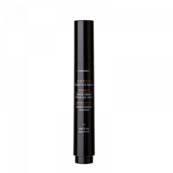 KORRES Black Pine 3D DEFEY GRAVITY - szuper szemkörnyék szérum formázó, feszesítő és lifting hatással, 15 ml