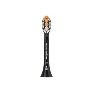 Philips Sonicare A3 Prestige pótfej HX9092/11, fekete, 2 db/csomagolás